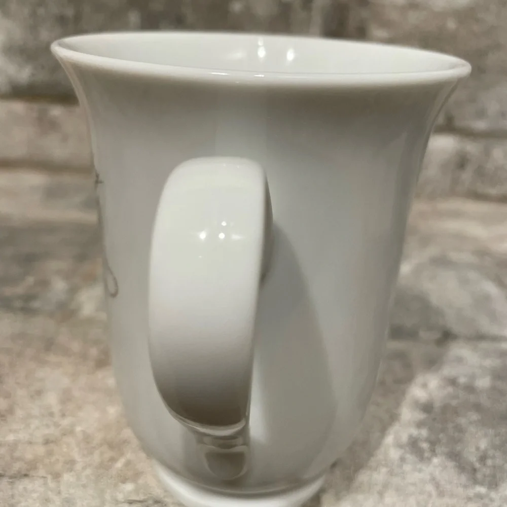 ❤️ POTTERY BARN SANTA BABY VINTAGE HOLIDAY MUG NEW